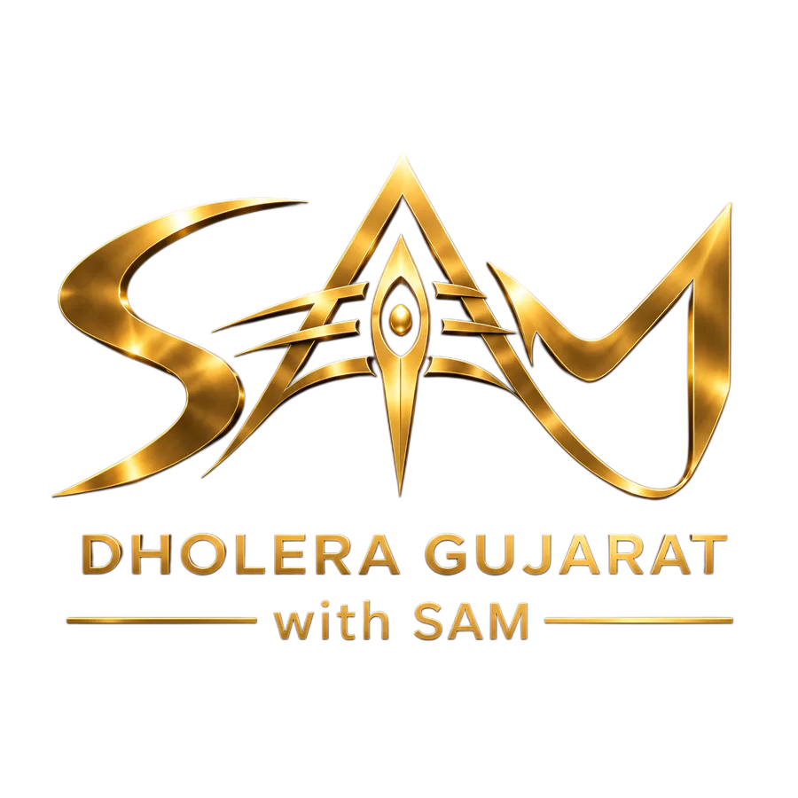 Dholera Gujarat with SAM logo